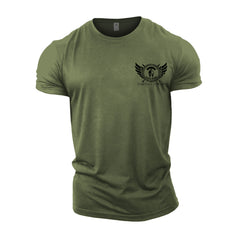 Spartan Wings - Spartan Forged - Gym T-Shirt