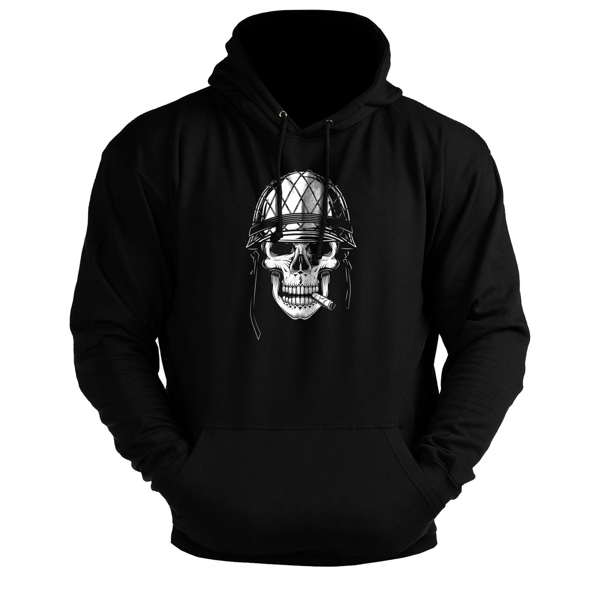 Skull Cigar - Gym Hoodie