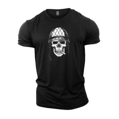 Skull Cigar - Gym T-Shirt