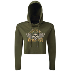 Death Before Dishonor - Cropped Hoodie