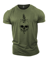 Skull Knife - Gym T-Shirt