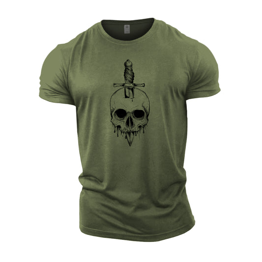 Skull Knife - Gym T-Shirt