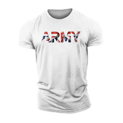 ARMY UK Flag - Gym T-Shirt