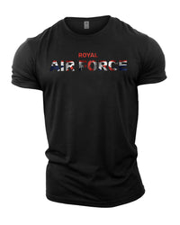 Royal Air Force UK Flag - Gym T-Shirt
