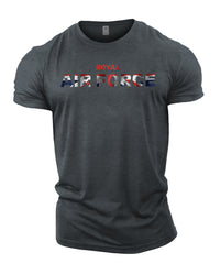 Royal Air Force UK Flag - Gym T-Shirt