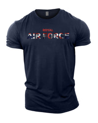 Royal Air Force UK Flag - Gym T-Shirt