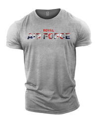 Royal Air Force UK Flag - Gym T-Shirt