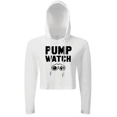 Pump Watch - Cropped Hoodie