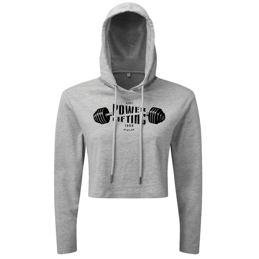 Powerlifting - Cropped Hoodie