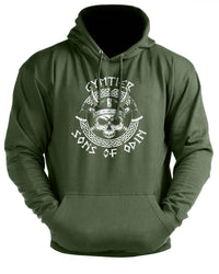 Sons Of Odin Chest - Gym Hoodie