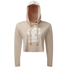 Train Hard Fist - Cropped Hoodie