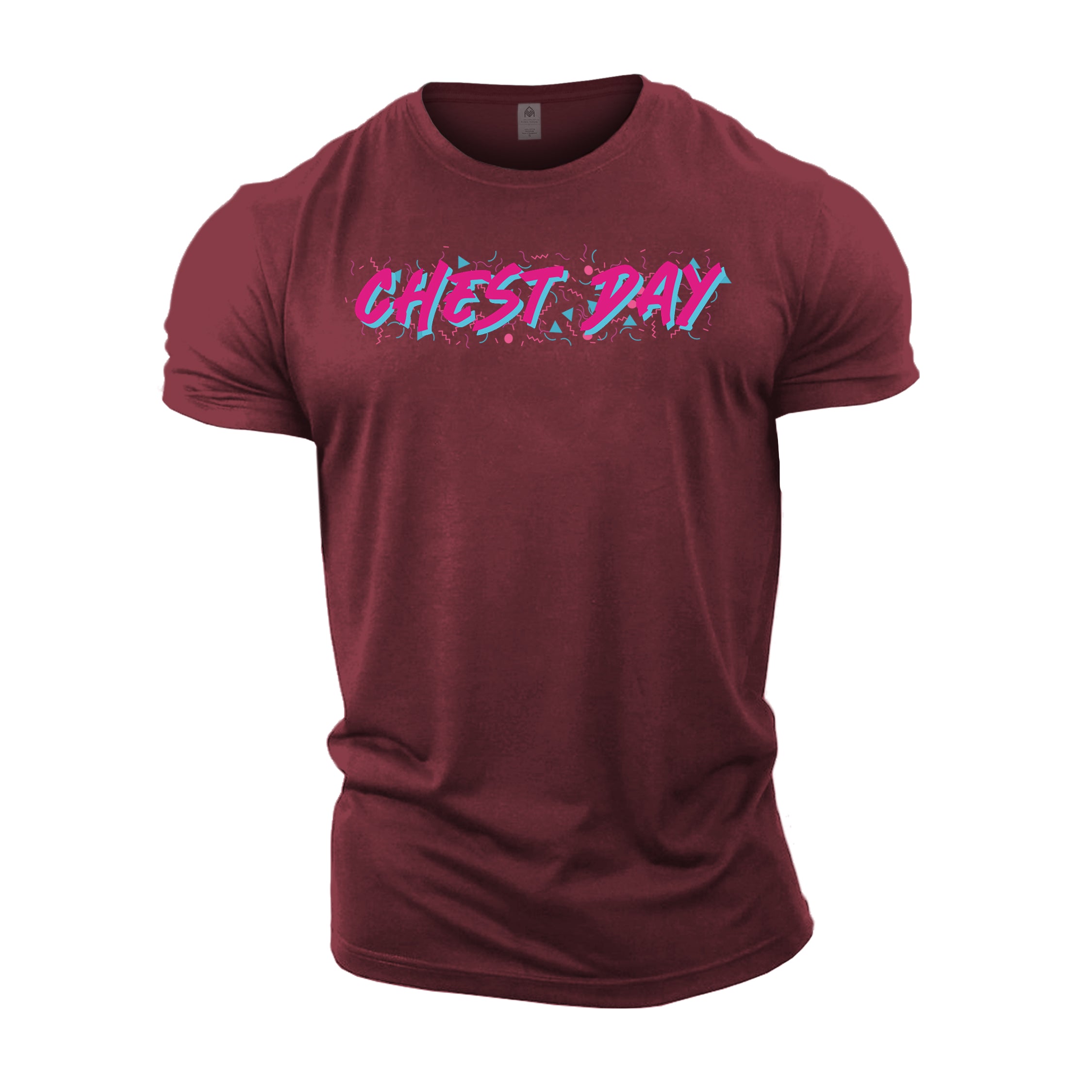 Retro Chest Day - Gym T-Shirt