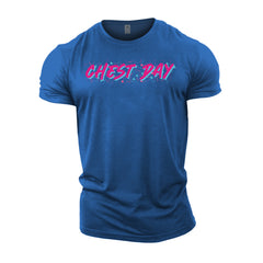 Retro Chest Day - Gym T-Shirt