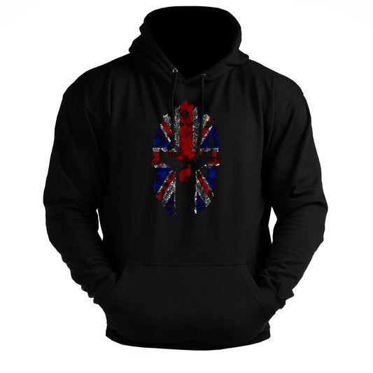 Spartan Union Jack - Gym Hoodie