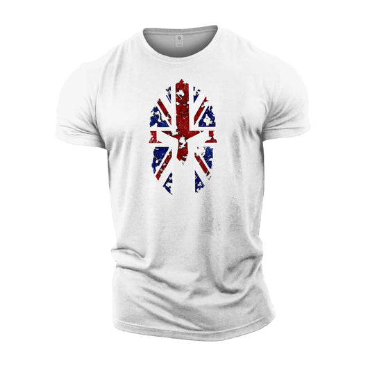 Spartan Union Jack - Gym T-Shirt