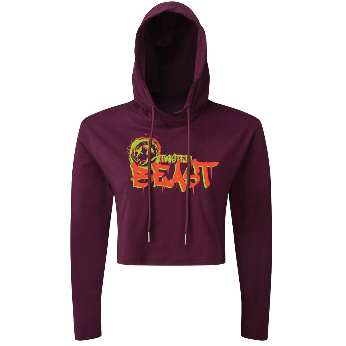 Twisted Beast - Cropped Hoodie