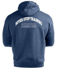 Gymtier Barbell Club - Never Stop Training - Gym Hoodie