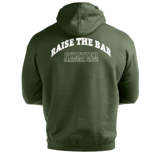 Gymtier Barbell Club - Raise The Bar - Gym Hoodie