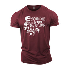 Nightmare Before Liftmas - Halloween Gym T-Shirt