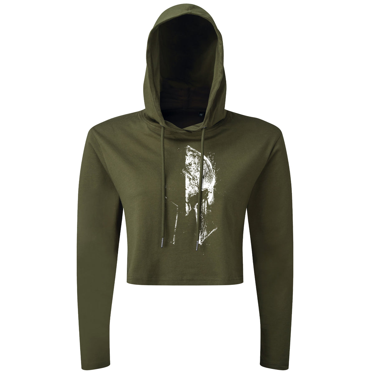 Spartan Faded - Cropped Hoodie