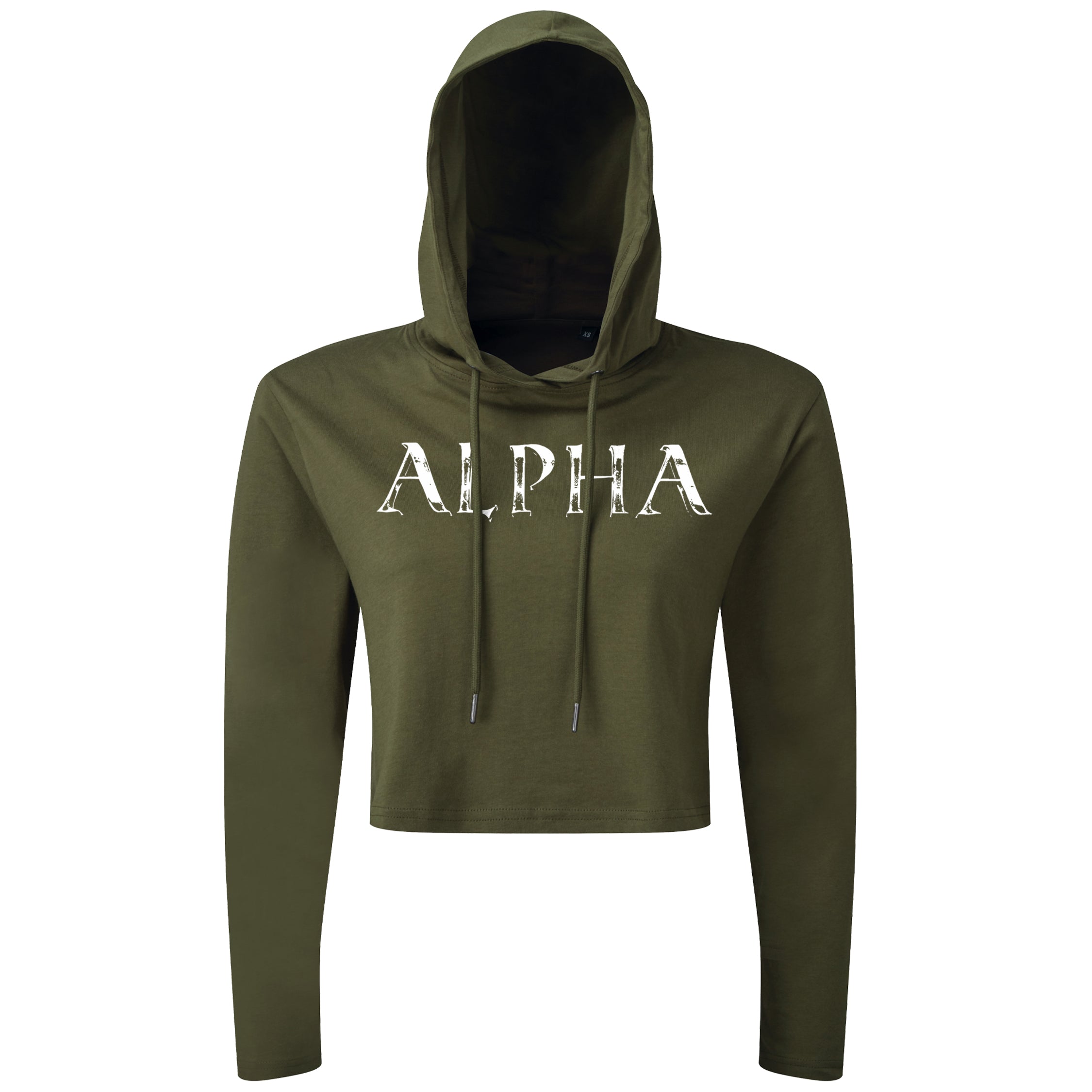 Alpha - Cropped Hoodie
