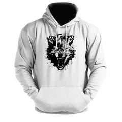 Untamed Wolf Black - Gym Hoodie