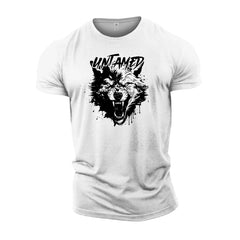 Untamed Wolf Black - Gym T-Shirt