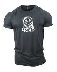 Rise And Grind Smiley - Gym T-Shirt