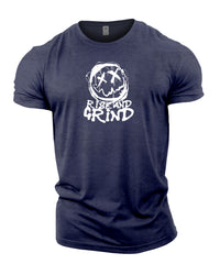 Rise And Grind Smiley - Gym T-Shirt