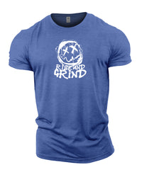 Rise And Grind Smiley - Gym T-Shirt