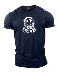 Rise And Grind Smiley - Gym T-Shirt