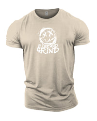Rise And Grind Smiley - Gym T-Shirt
