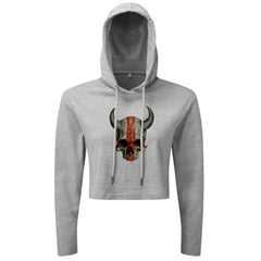 Devil Skull EN - Cropped Hoodie