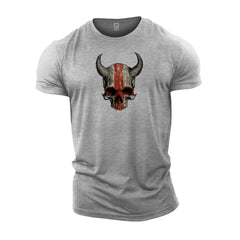 Devil Skull EN - Gym T-Shirt