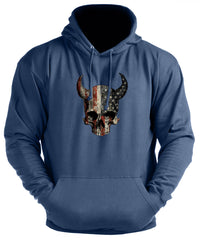 Devil Skull USA - Gym Hoodie
