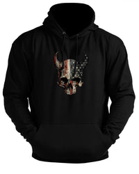 Devil Skull USA - Gym Hoodie