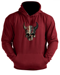 Devil Skull USA - Gym Hoodie