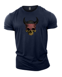 Devil Skull DE - Gym T-Shirt