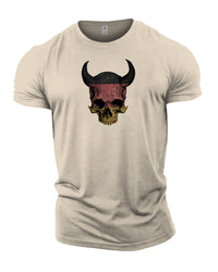 Devil Skull DE - Gym T-Shirt