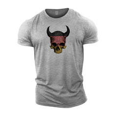 Devil Skull DE - Gym T-Shirt