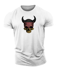 Devil Skull DE - Gym T-Shirt