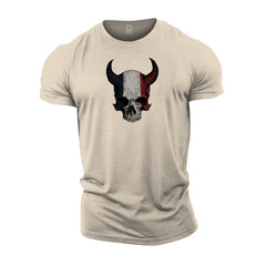 Devil Skull FR - Gym T-Shirt