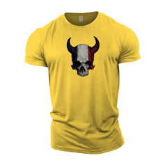 Devil Skull FR - Gym T-Shirt