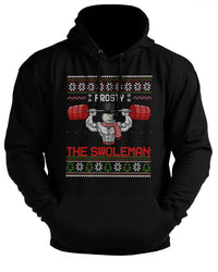 Frosty The Swoleman - Gym Hoodie