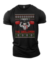 Frosty The Swoleman - Gym T-Shirt
