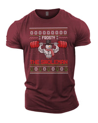 Frosty The Swoleman - Gym T-Shirt