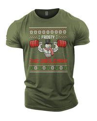 Frosty The Swoleman - Gym T-Shirt