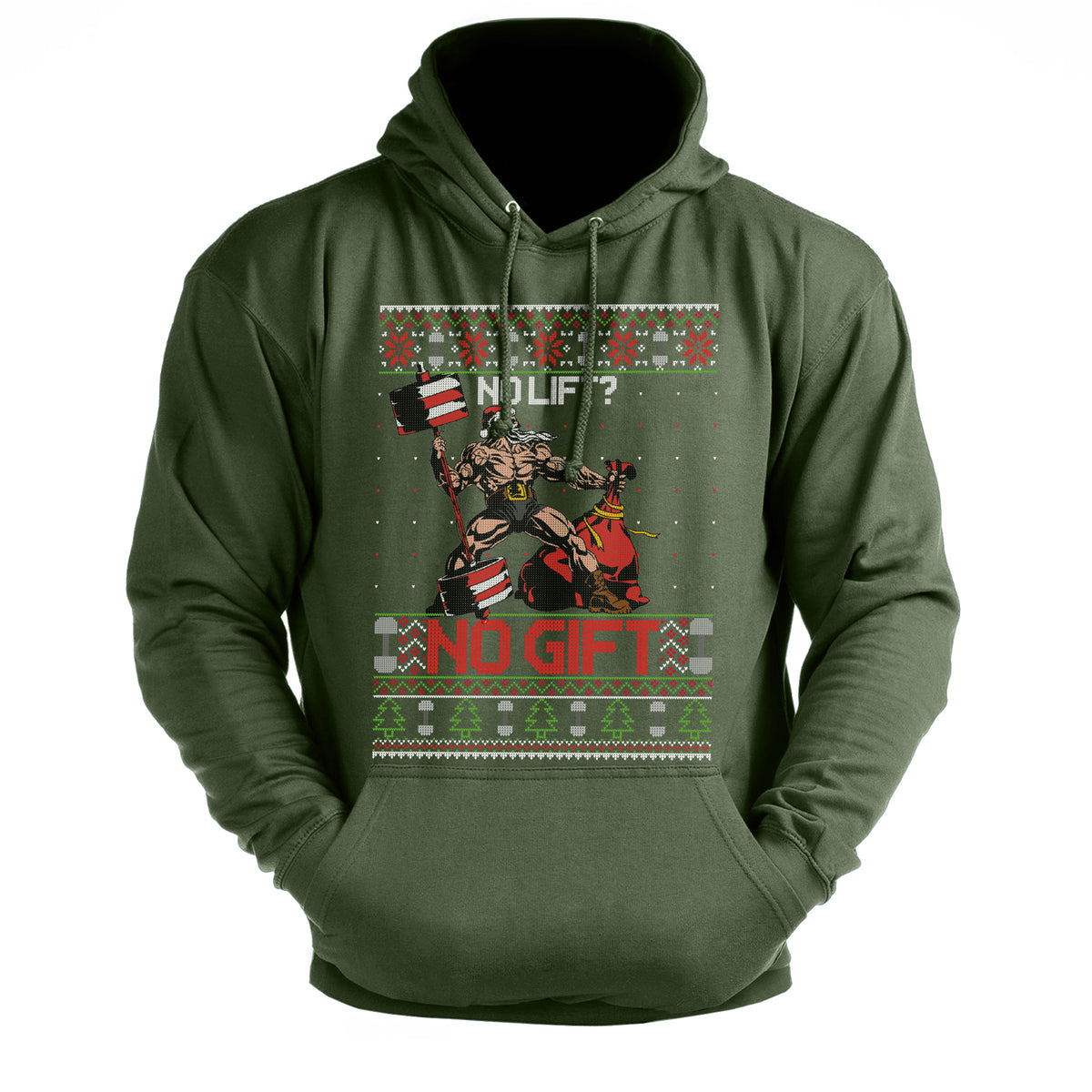 No Lift? No Gift - Gym Hoodie